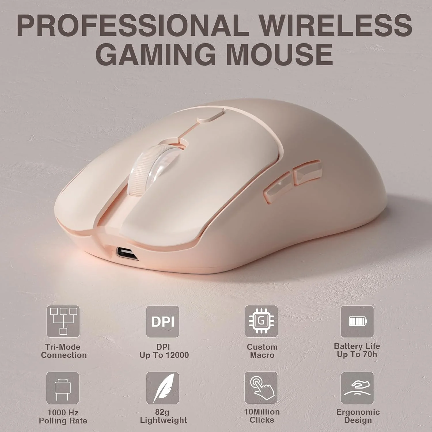 Tablet Accessories - AULA SC580X Tri-mode Wireless Gaming Mouse