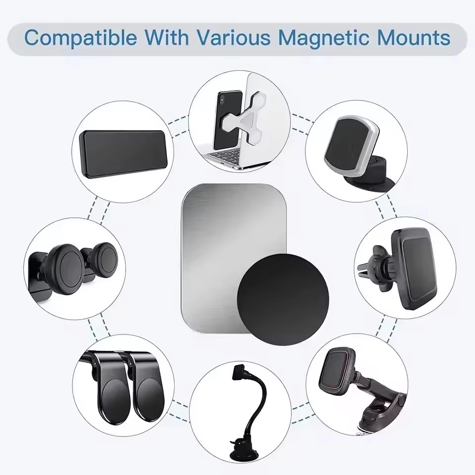 5/10pcs Magnetic Metal Plate D - Essential Tablet Accessories ulasan dan harga
