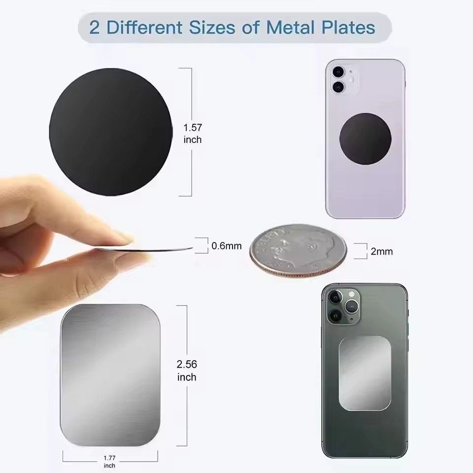 5/10pcs Magnetic Metal Plate D - Essential Tablet Accessories ulasan dan harga