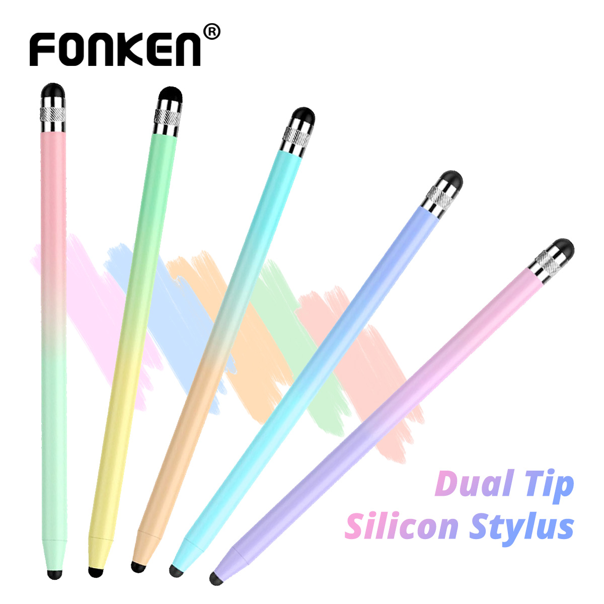 Universal 2 in 1 Stylus Pen fo - Tablet Accessories Kids ulasan dan harga