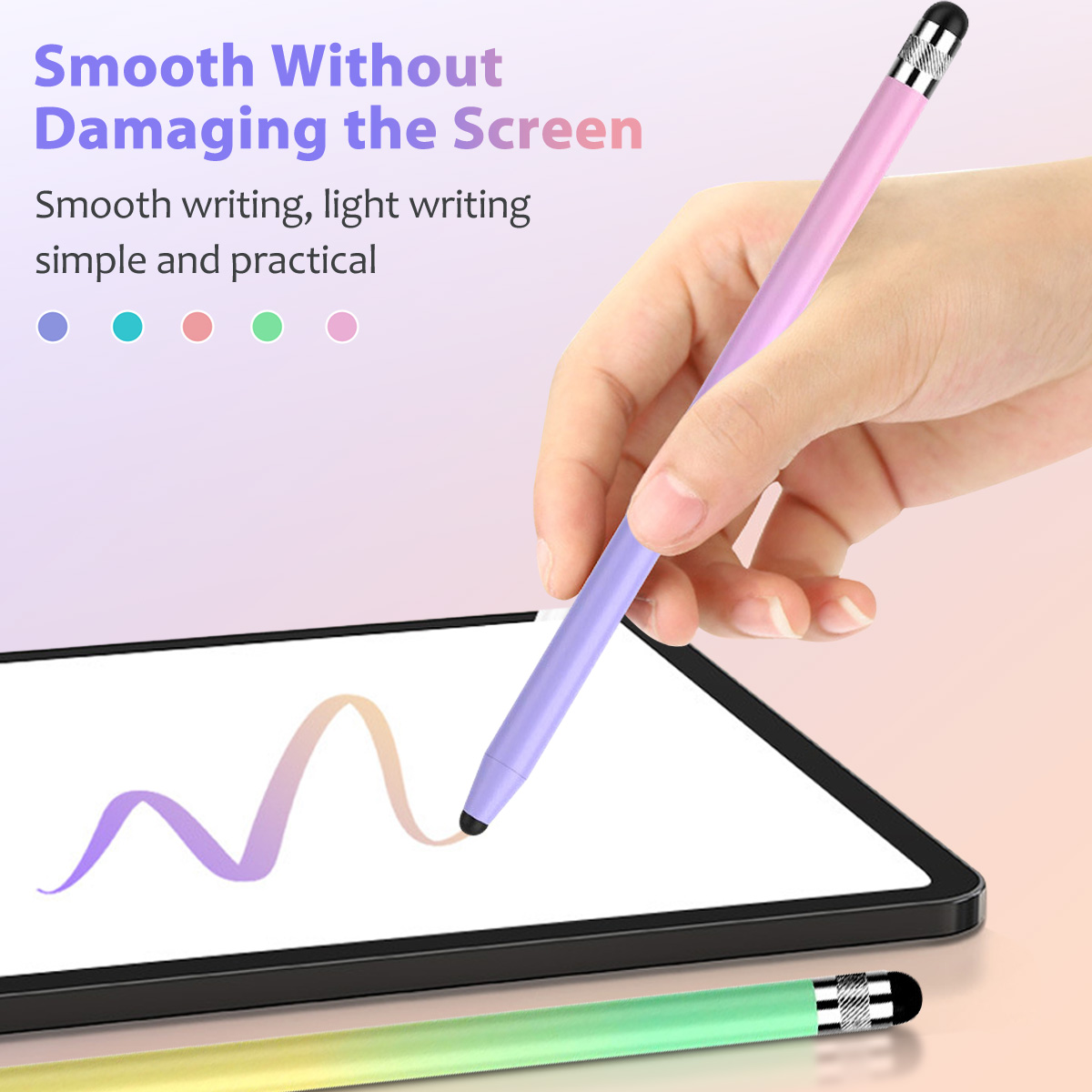 Universal 2 in 1 Stylus Pen fo - Tablet Accessories Kids ulasan dan harga
