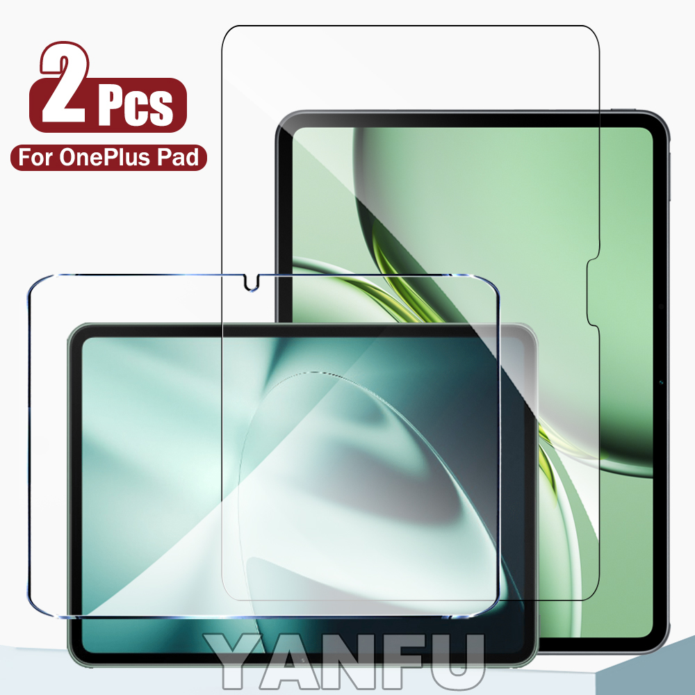 2Pcs 9H Tempered Glass For One - Oneplus Tablet Accessories ulasan dan harga