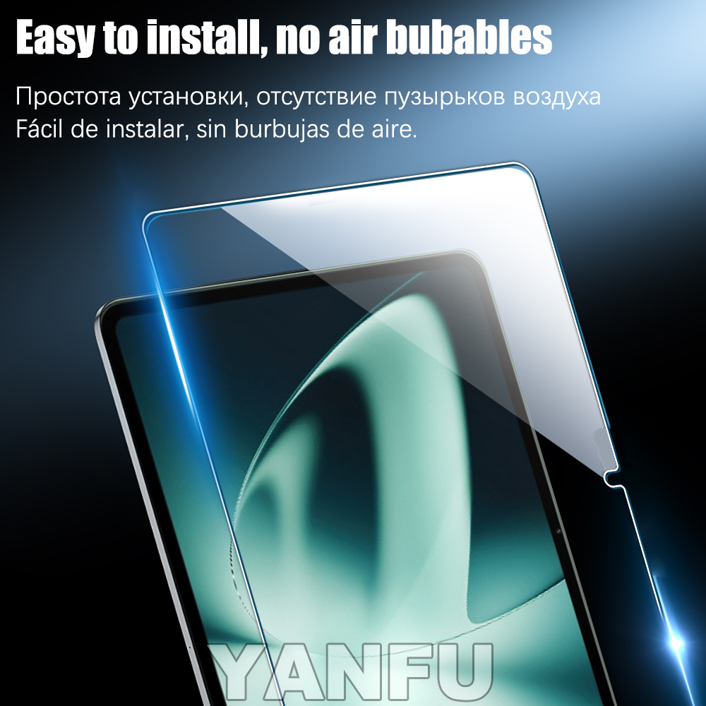 2Pcs 9H Tempered Glass For One - Oneplus Tablet Accessories ulasan dan harga