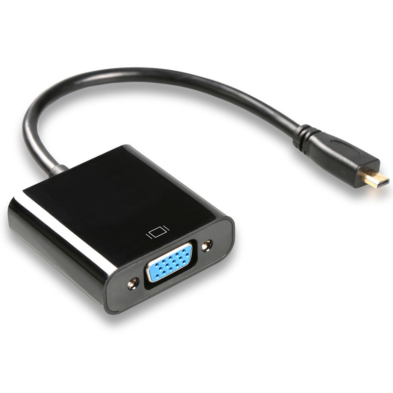 Micro HDMI to VGA Connector Mi - Hdmi Adapter Tablet ulasan dan harga