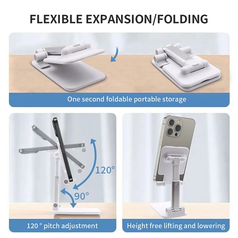 Desktop Phone Holder Stand Tab - Essential Tablet Accessories ulasan dan harga