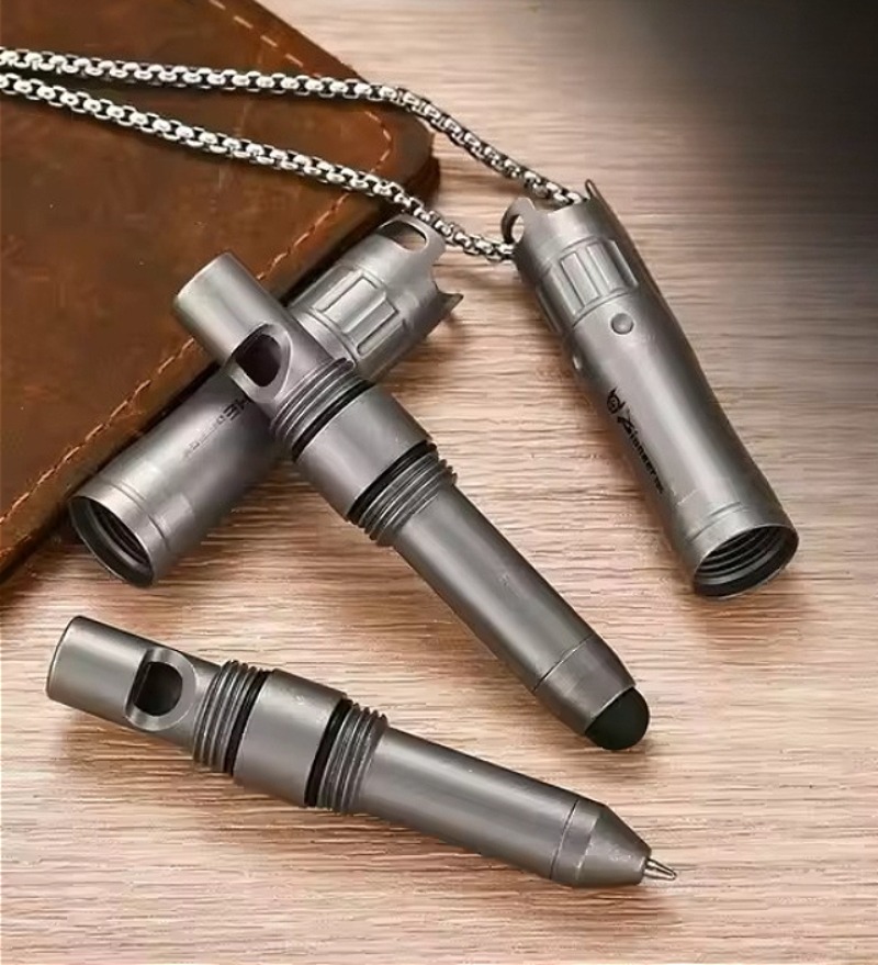 Titanium Alloy EDC Pen With Em - Tablet Drawing Accessories ulasan dan harga