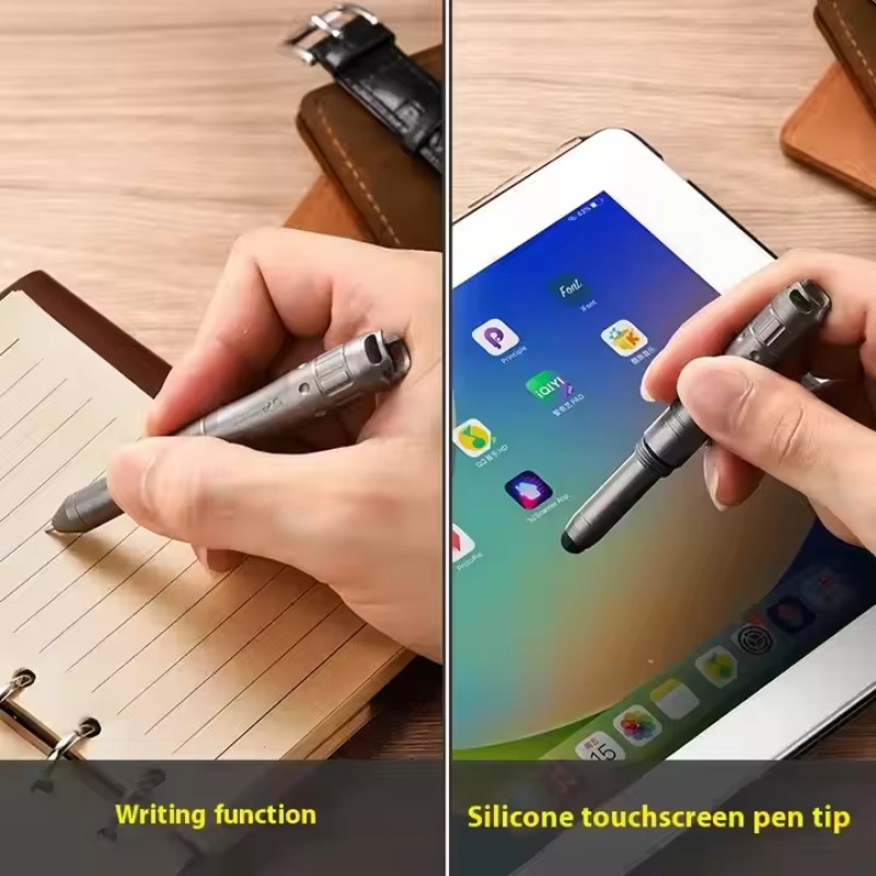 Titanium Alloy EDC Pen With Em - Tablet Drawing Accessories ulasan dan harga