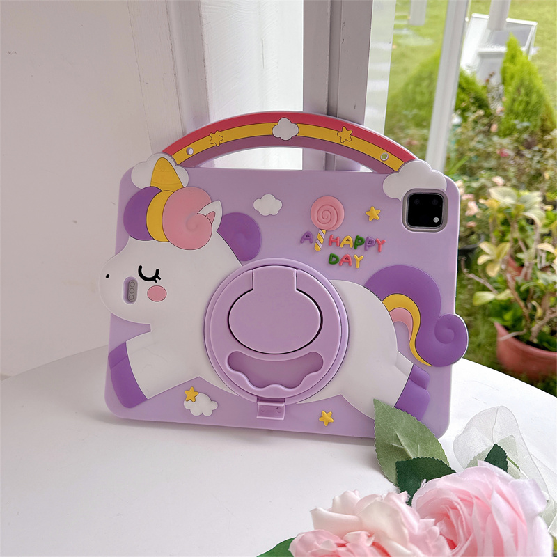 Cartoon Unicorn Kids Stand Tab - Remarkable Tablet Accessories ulasan dan harga