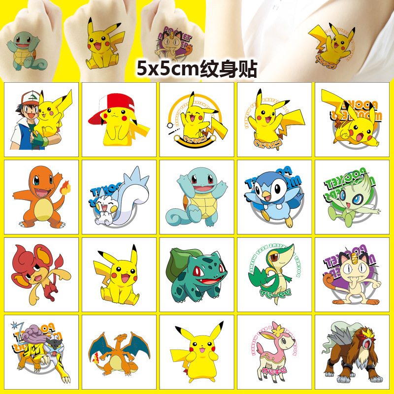 5*5cm 20pcs Pokemon Pikachu Ta - Tablet Cute Accessories ulasan dan harga