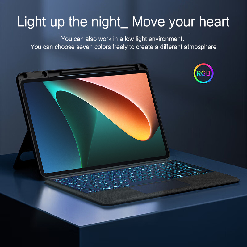 Magic Keyboard Case For Xiaomi - Redmi Tablet Accessories ulasan dan harga