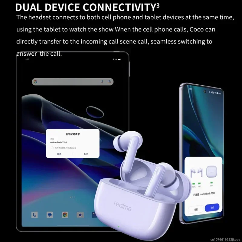 realme Buds T310 Earphones 46d - Realme Tablet Accessories ulasan dan harga