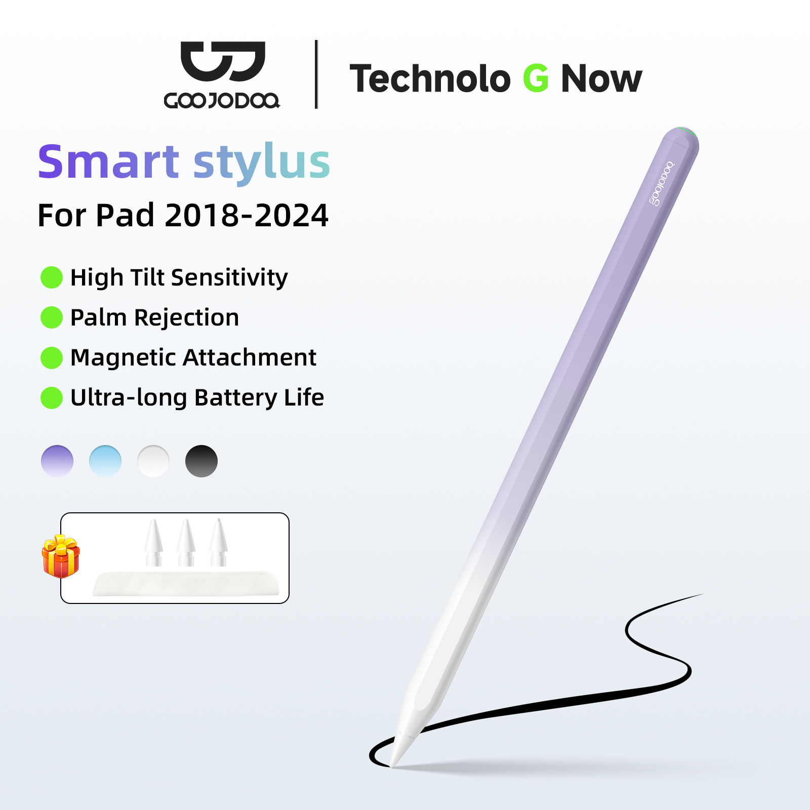 GOOJODOQ GD13 Pencil Stylus Pe - Tablet Accessories Kids ulasan dan harga
