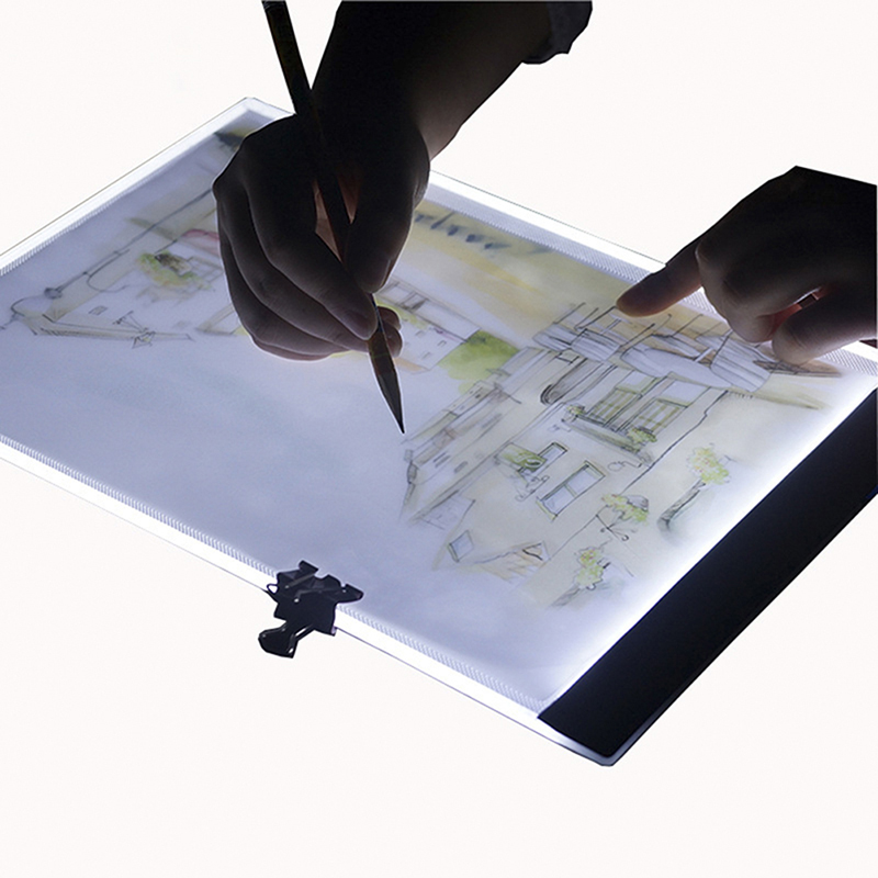 A5 LED Drawing Tablet Thin Art - Tablet Drawing Accessories ulasan dan harga