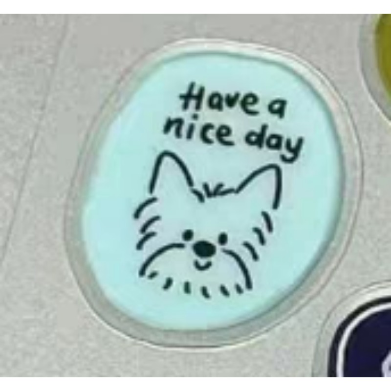 Cute Cartoon Cat Dog 3D Transp - Tablet Accessories ulasan dan harga