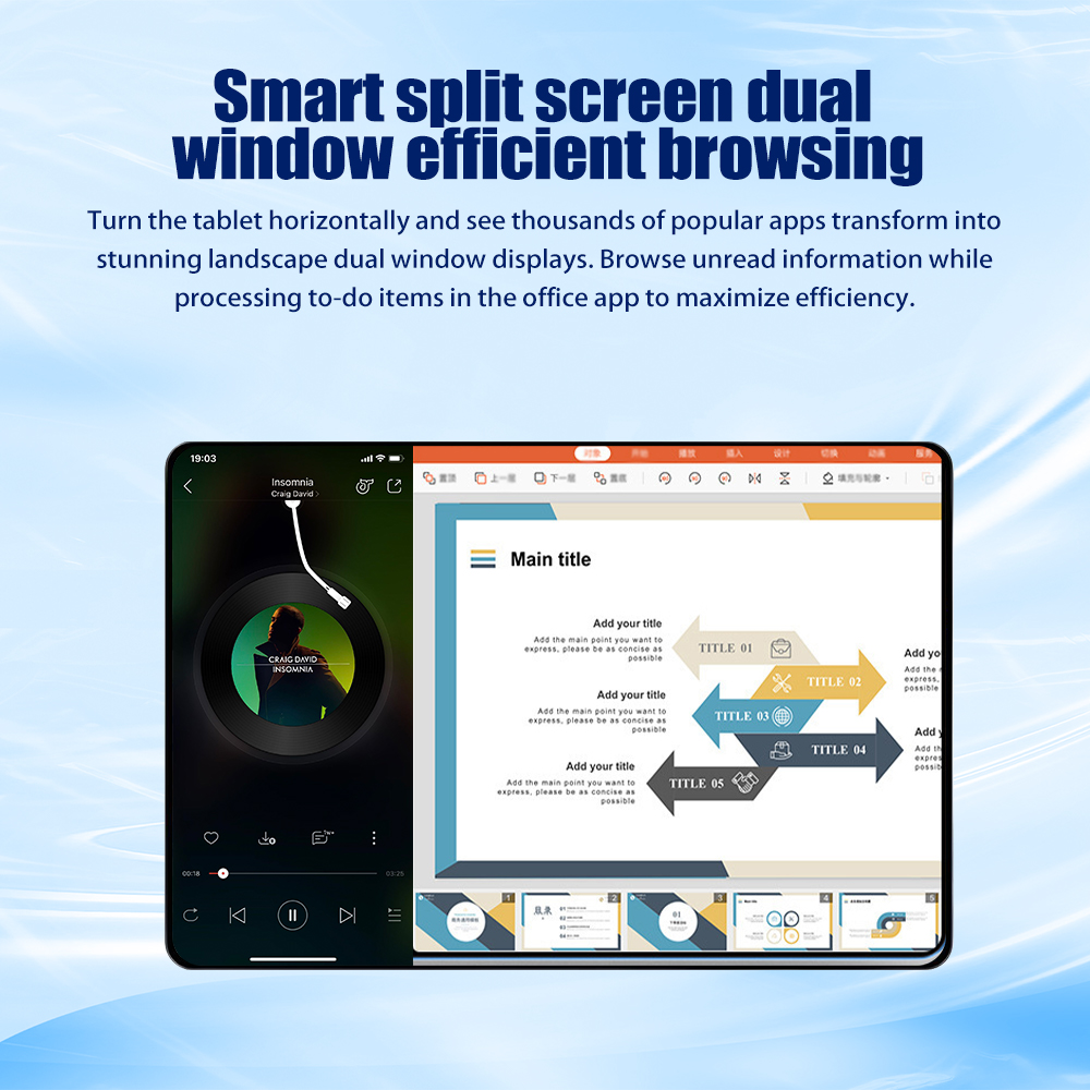 10.1 Inch Android 15 Tablet 4G - Ram Tablet Accessories ulasan dan harga