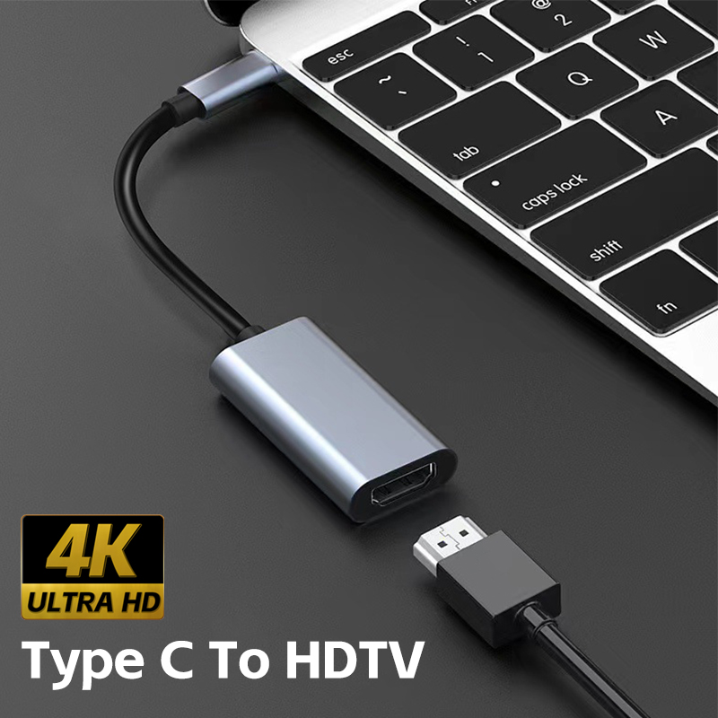 TYPE C to HDTV 4K Adapter USB  - Hdmi Adapter Tablet ulasan dan harga